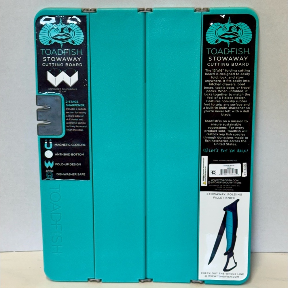 Toadfish Stowaway Cutting Board